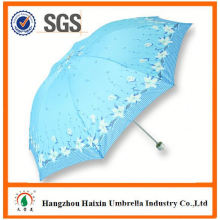 OEM/ODM Factory Wholesale Parasol Print Logo folding umbrella with led light
